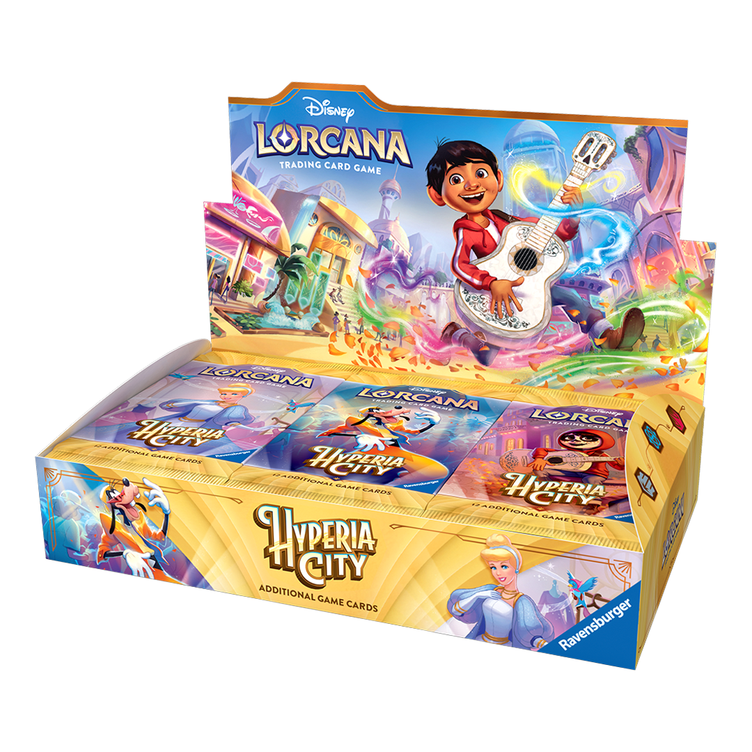 Disney Lorcana - Hyperia City - Booster Pack Display (24) - Set 14