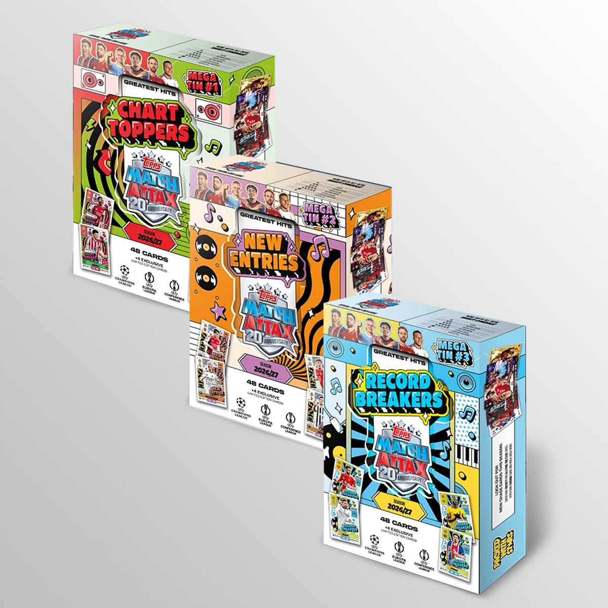 2026/27 Match Attax Mega Tin assorted designs