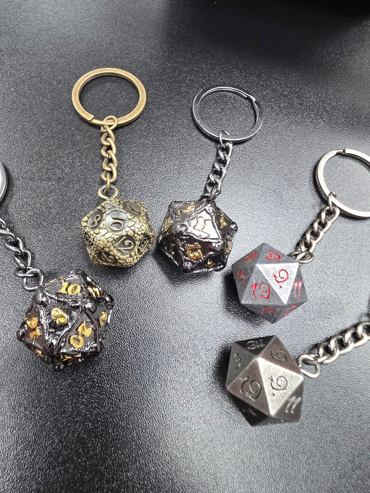 D20 Keyring, Random.