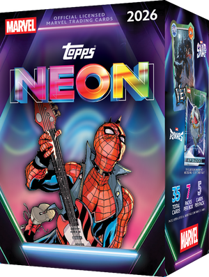 PRE ORDER - Topps Neon Marvel 2026 Value Box