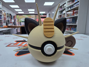 Pokémon - Meowth, Pokeball.