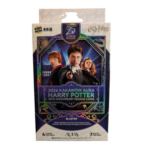 2026 KAKAWOW AURA Harry Potter 25th Anniversary Blaster Box