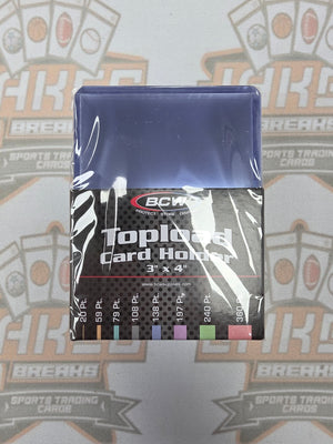 BCW Topload Card Holder 35PT 3"x4"