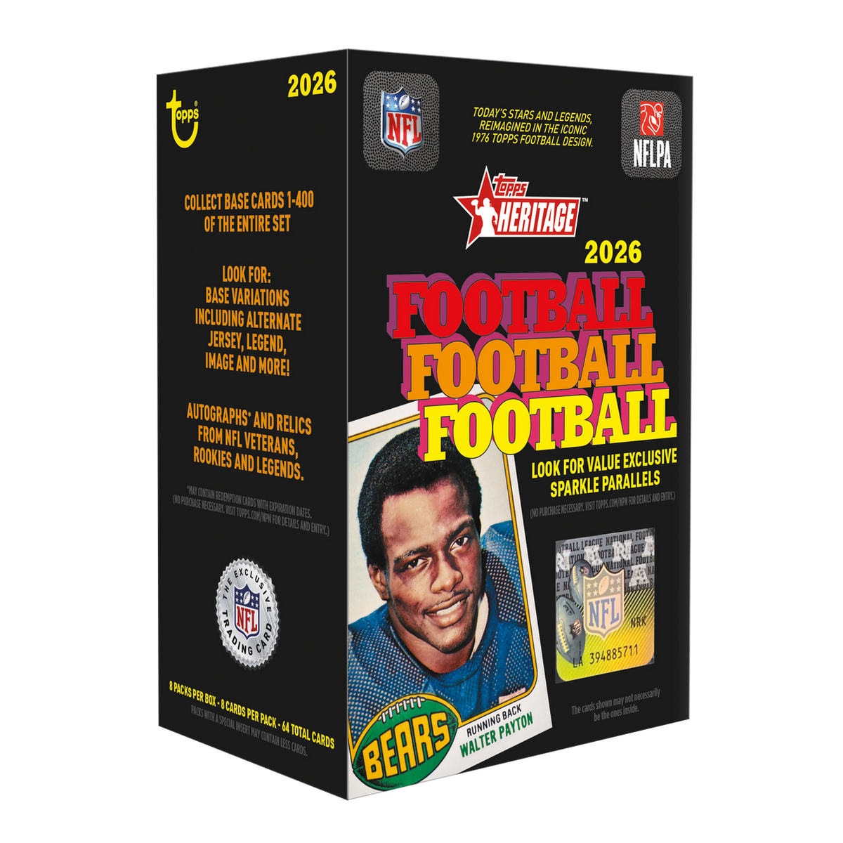 Topps Heritage Football 2026 - Value Box