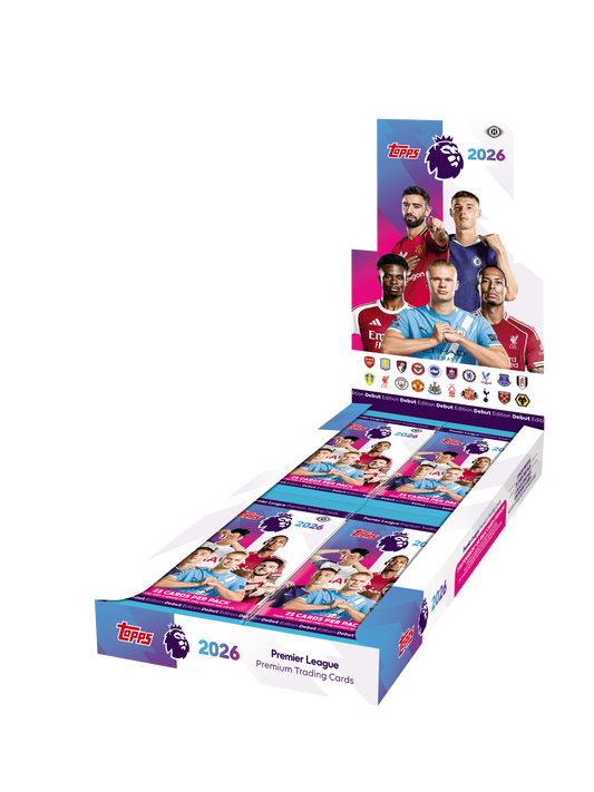 Topps - 2026, Premier League - Hobby Box. PRE ORDER 17/9/2026