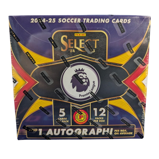 2024-25 Panini Select EPL Soccer International Hobby Box