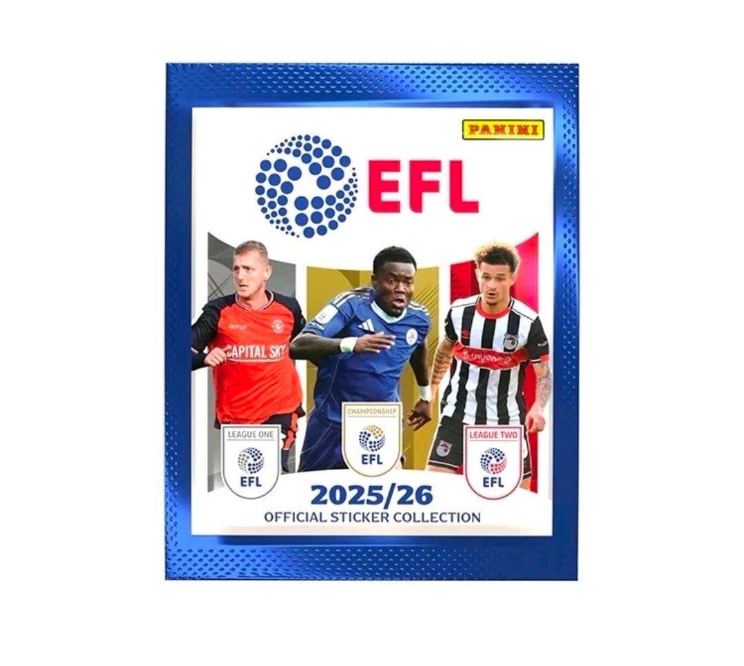 EFL 2025/26 Sticker Collection Single Pack