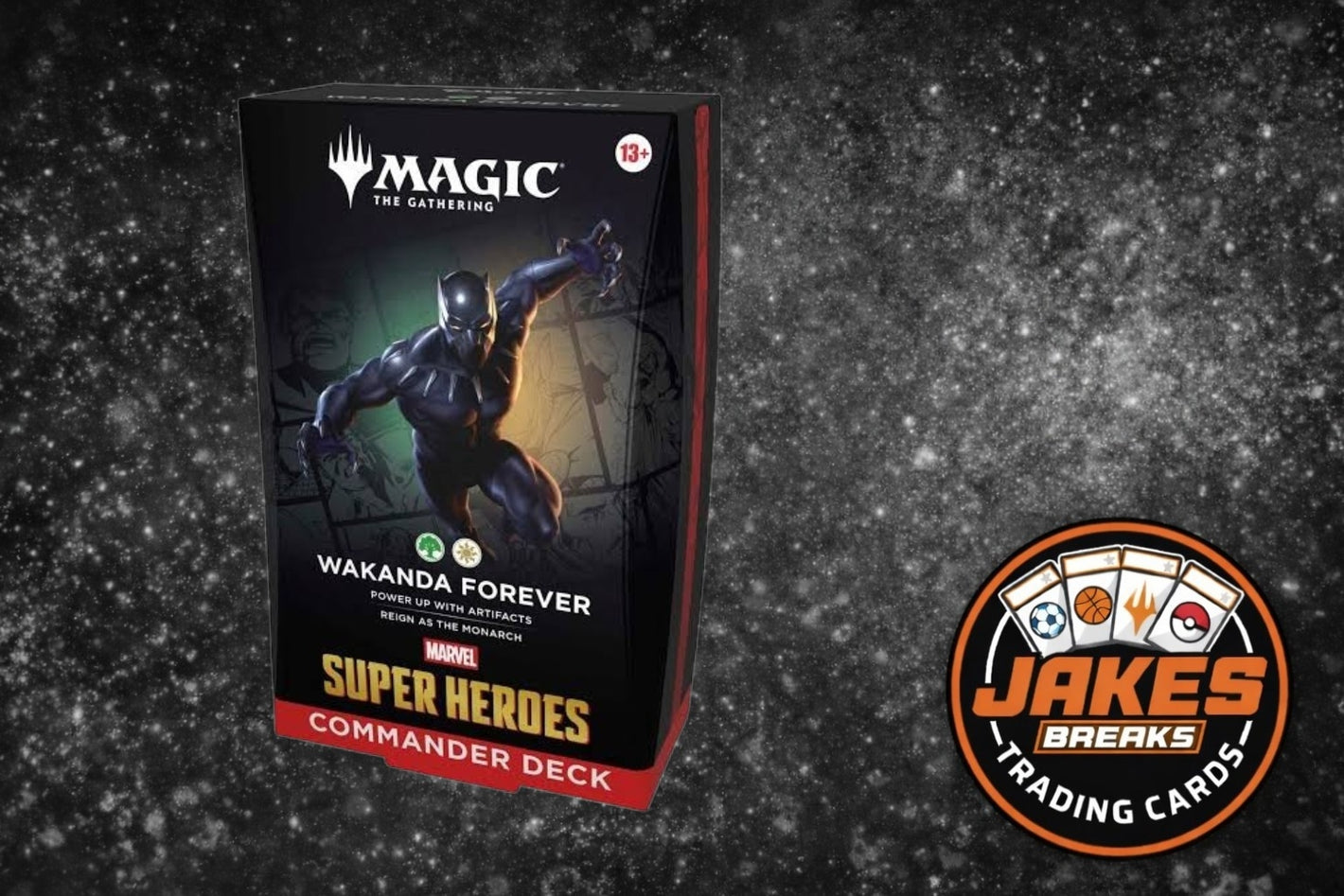 Magic: The Gathering - Marvel Super Heroes - Commander Deck - Wakanda Forever