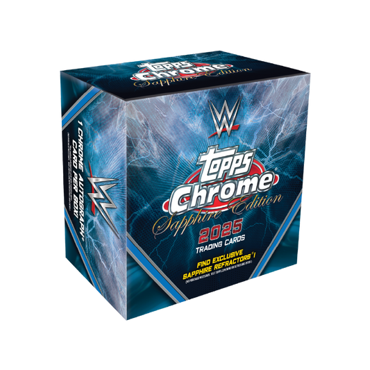 Topps Chrome Sapphire WWE Hobby Box 2025