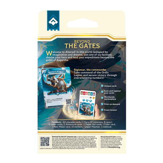 Altered: Beyond the Gates - Ordis Starter Deck.