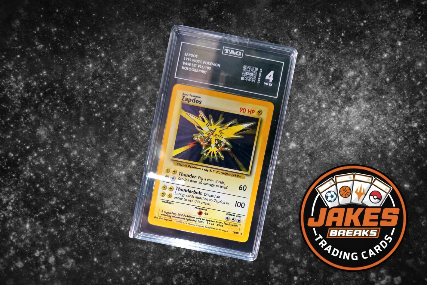 Zapdos - TAG 4VG EX.