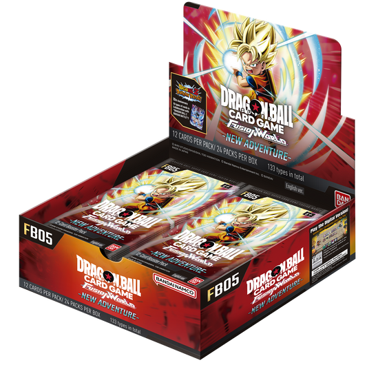 Dragon Ball Z - Super CG - Fusion World - New Adventure (FB05) - Booster Box