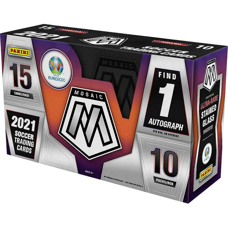 Panini Mosaic UEFA Euro 2020 Soccer Hobby Box