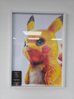 Pokémon - Pikachu, Realism Print.