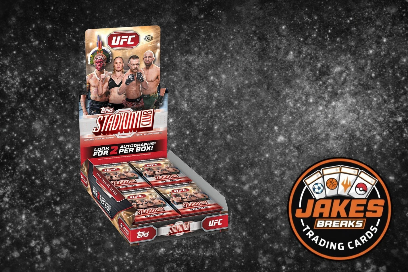 Pre-Order 14/08/26 - Topps - Stadium Club - 2026, UFC - Hobby Box