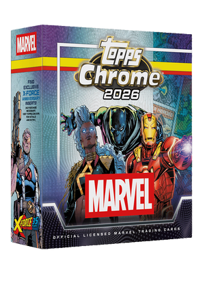 Pre-Order
2026 Topps Chrome® Marvel Comics - Mega Box