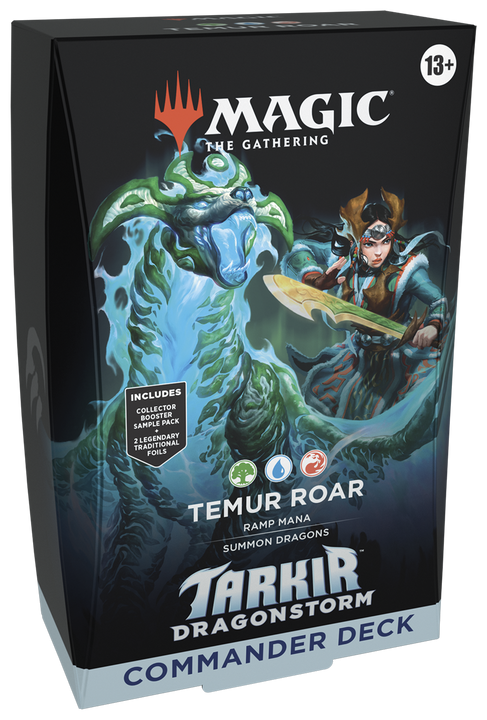 Magic: The Gathering - Tarkir: Dragonstorm - TEMUR ROAR - Commander Deck