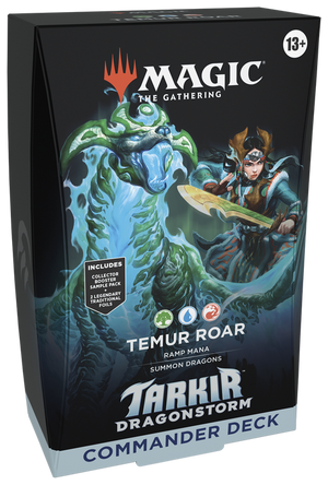Magic: The Gathering - Tarkir: Dragonstorm - TEMUR ROAR - Commander Deck