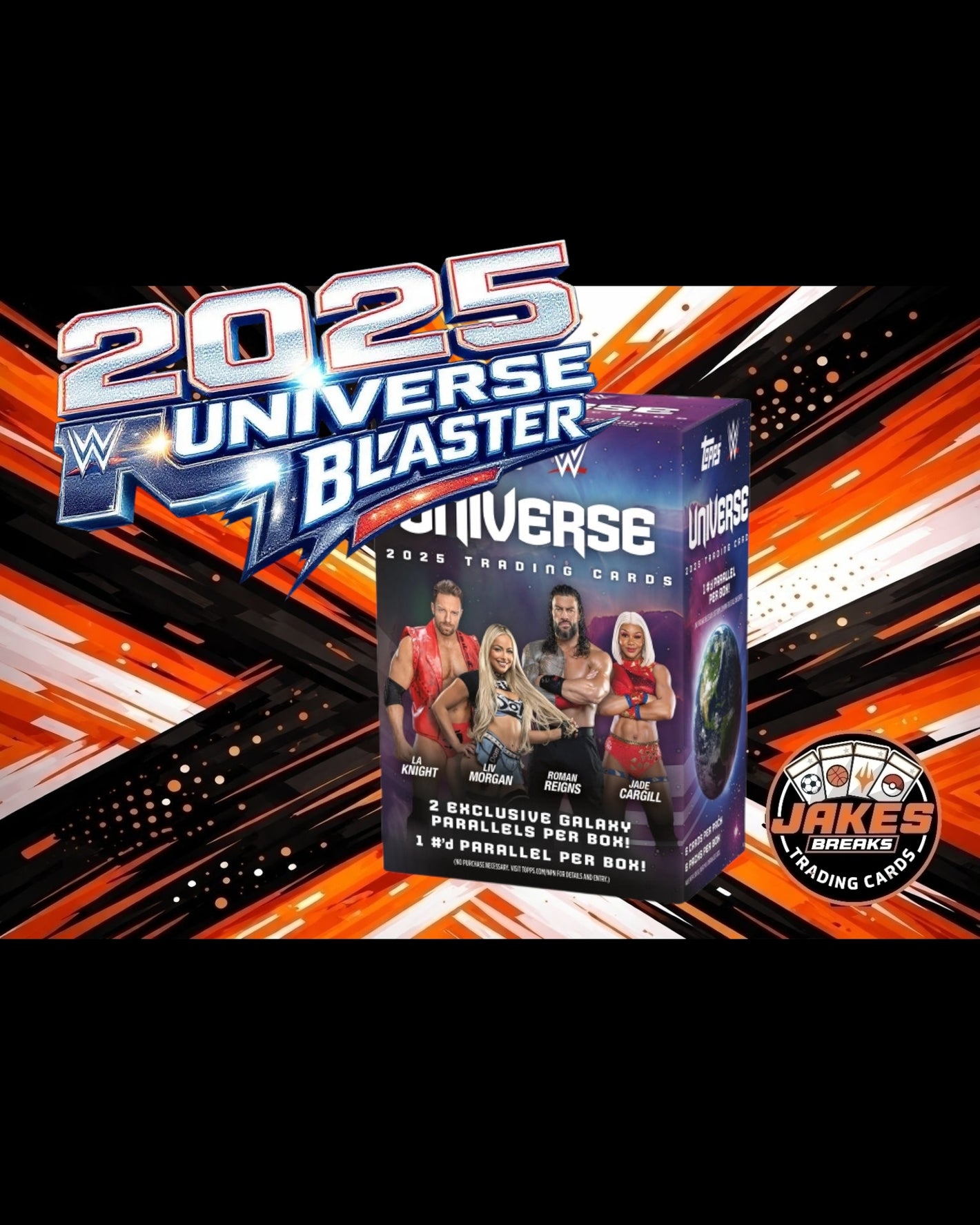PRE ORDER - 2025 Topps WWE Universe Trading Cards – Value (Blaster) Box