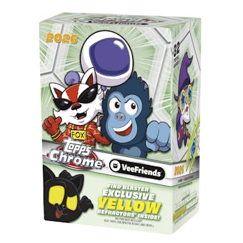 PRE ORDER- 2026 Topps VeeFriends Chrome Blaster Box