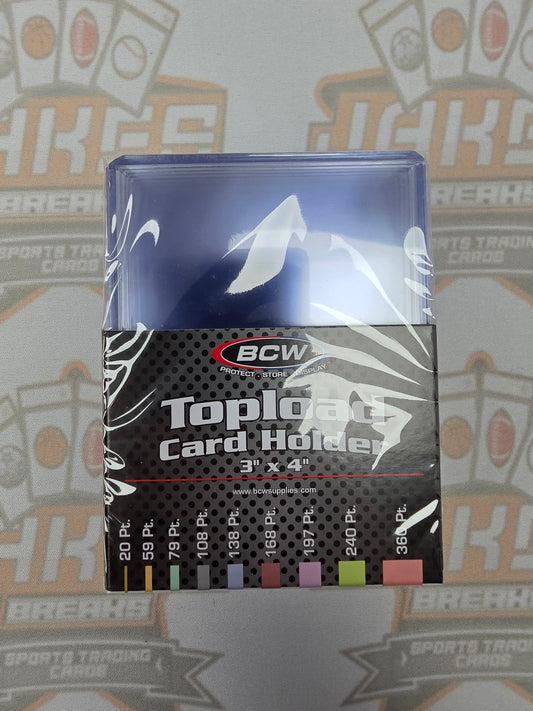 BCW Topload Card Holder 138pt