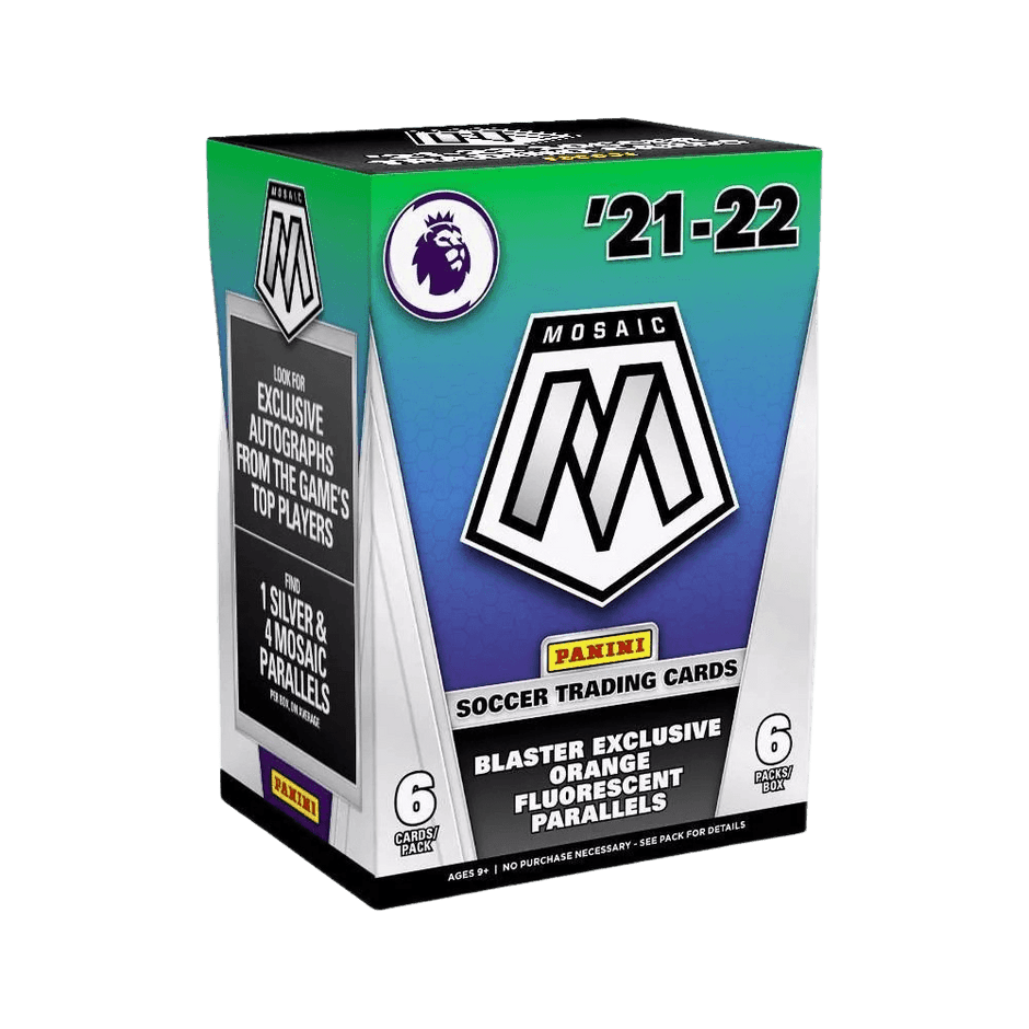 Panini - 2021/22 Mosaic Premier League Football (Soccer) - Blaster Box (6 Packs)