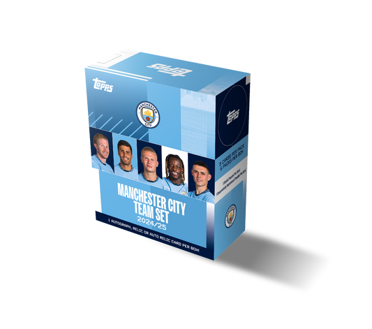 2024/25 TOPPS MANCHESTER CITY TEAM SET