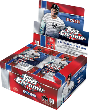 PRE ORDER - Topps Chrome Baseball 2026 - Jumbo Box