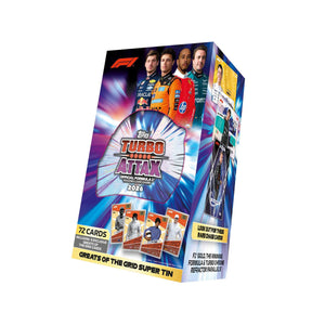 PRE ORDER- Formula 1 2026 Turbo Attax Trading Card Game Super Tin