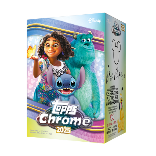 Topps Chrome - 2025, Disney - Blaster Box.