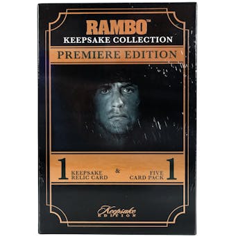 Keepsake Rambo Collection Premiere Edition Hobby Box (Super Break 2024)
