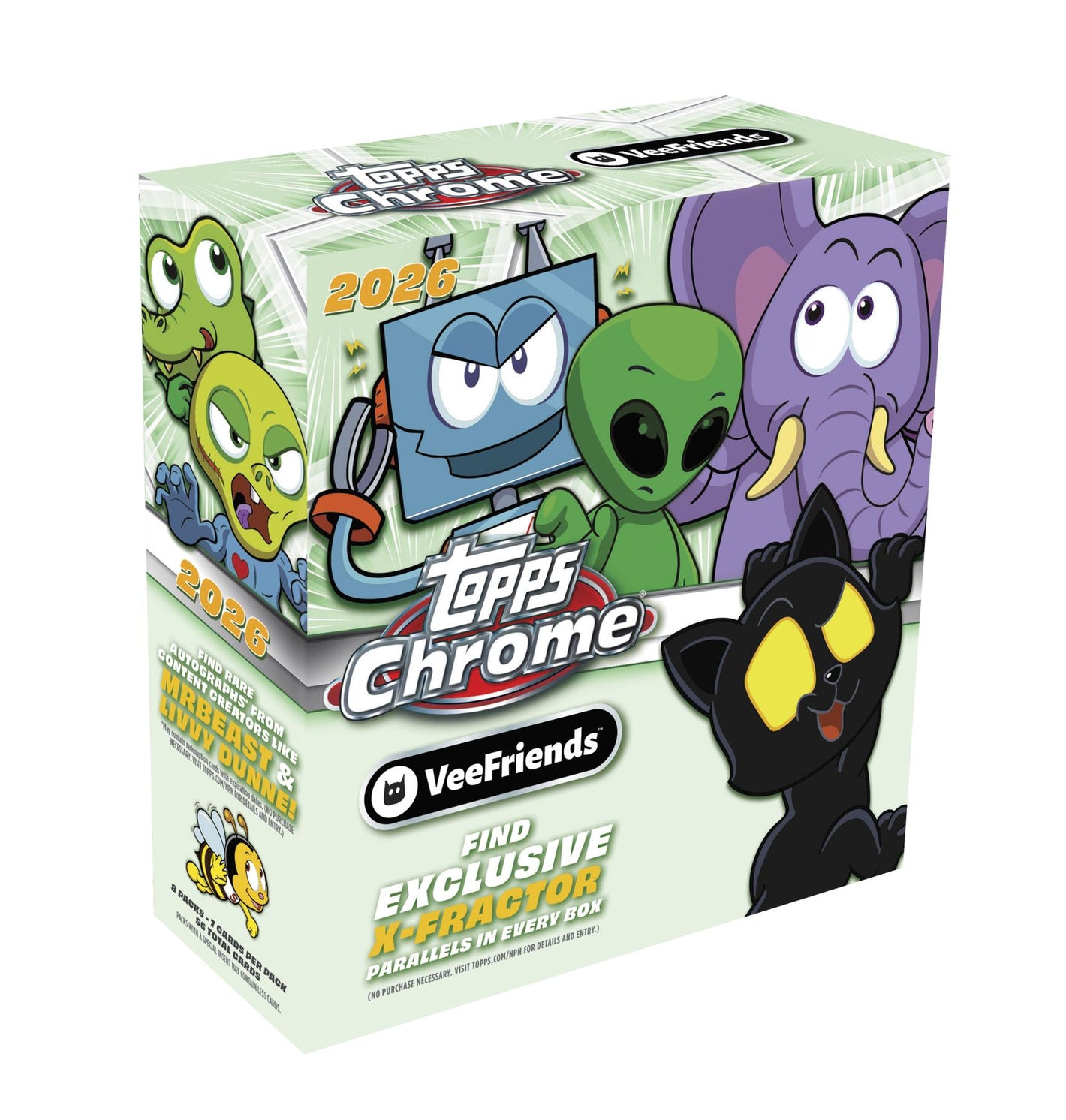 PRE ORDER- Topps Chrome VeeFriends 2026 Mega Box