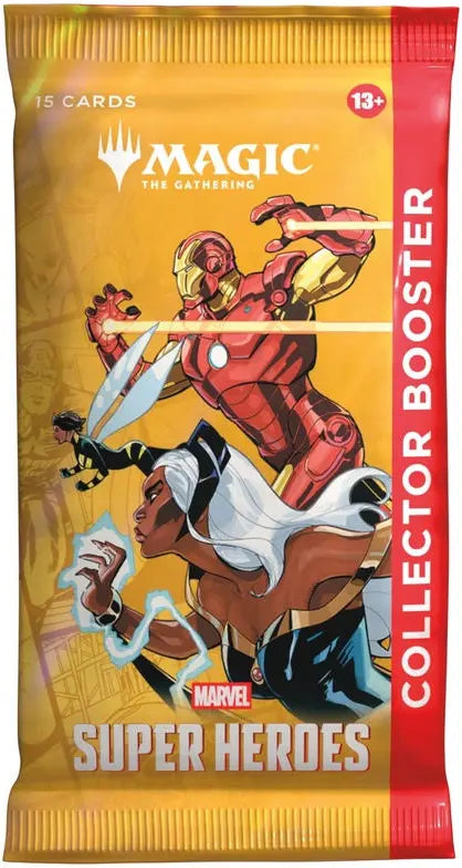 Magic: The Gathering (MTG): Marvel Super Heroes Collector Booster Pack Assortment