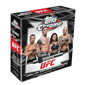 PRE ORDER- Topps Chrome UFC 2026 Mega Box