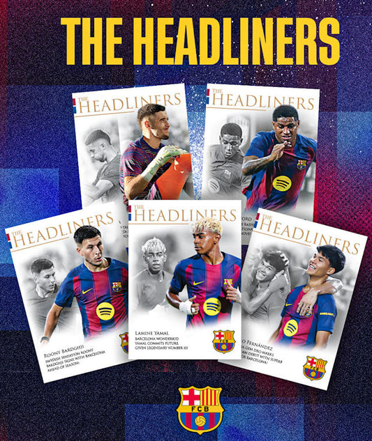 Futera - FC Barcelona - The Headliners 2025/26 Set 1