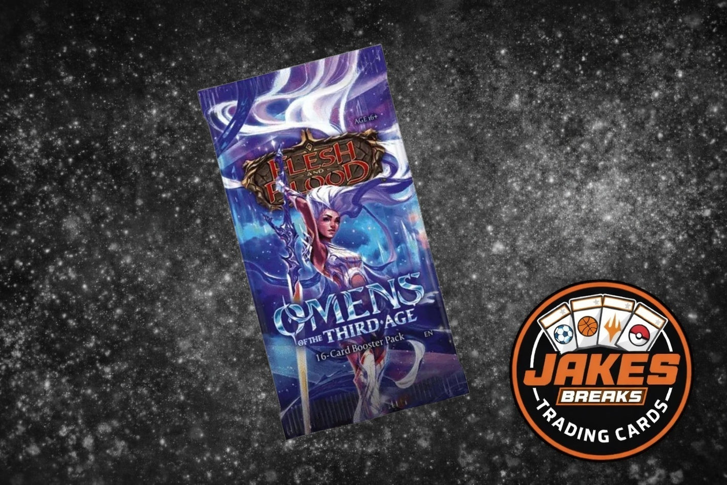 Flesh And Blood - Omens of the Third Age - Booster Pack x1.