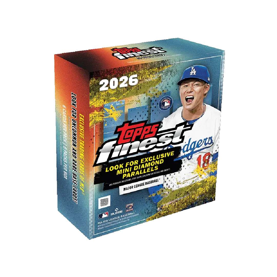 PRE ORDER - Topps Finest Baseball 2026 Mega Box