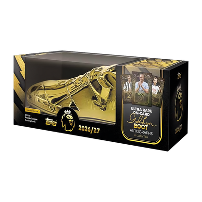 Topps - 2026/27 Premier League Flagship Edition Football (Soccer) - Golden Boot Tin