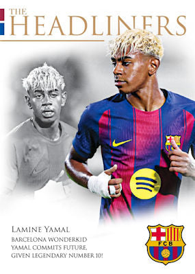Futera - FC Barcelona - The Headliners 2025/26 Set 1