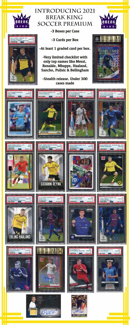 2021 Break King Soccer Premium Box