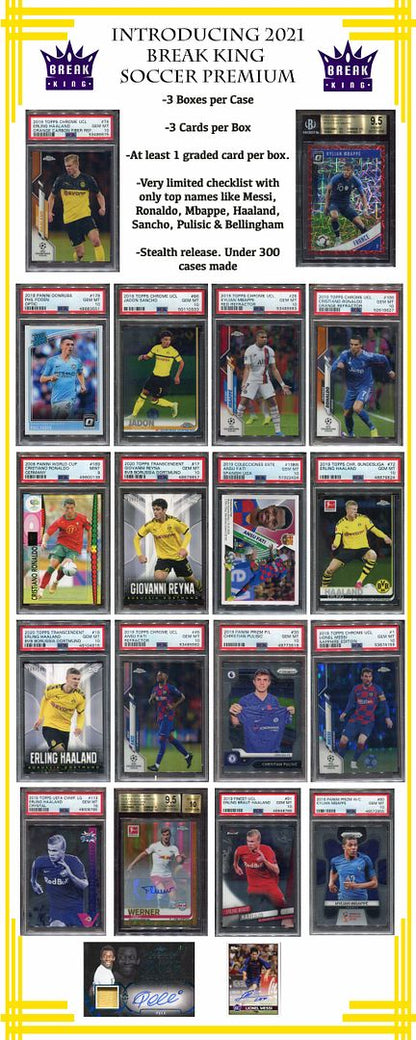 2021 Break King Soccer Premium Box