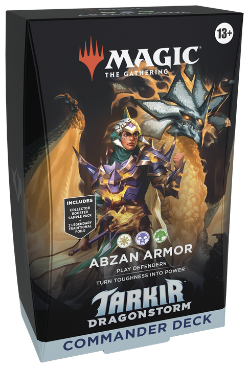 Magic: The Gathering - Tarkir: Dragonstorm - ABZAN ARMOR - Commander Deck