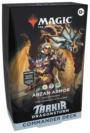 Magic: The Gathering - Tarkir: Dragonstorm - ABZAN ARMOR - Commander Deck