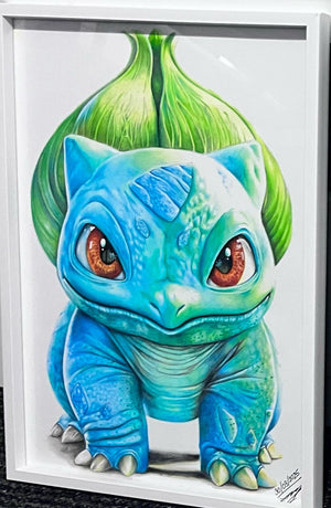 Pokémon - Bulbasaur, Realism Print.