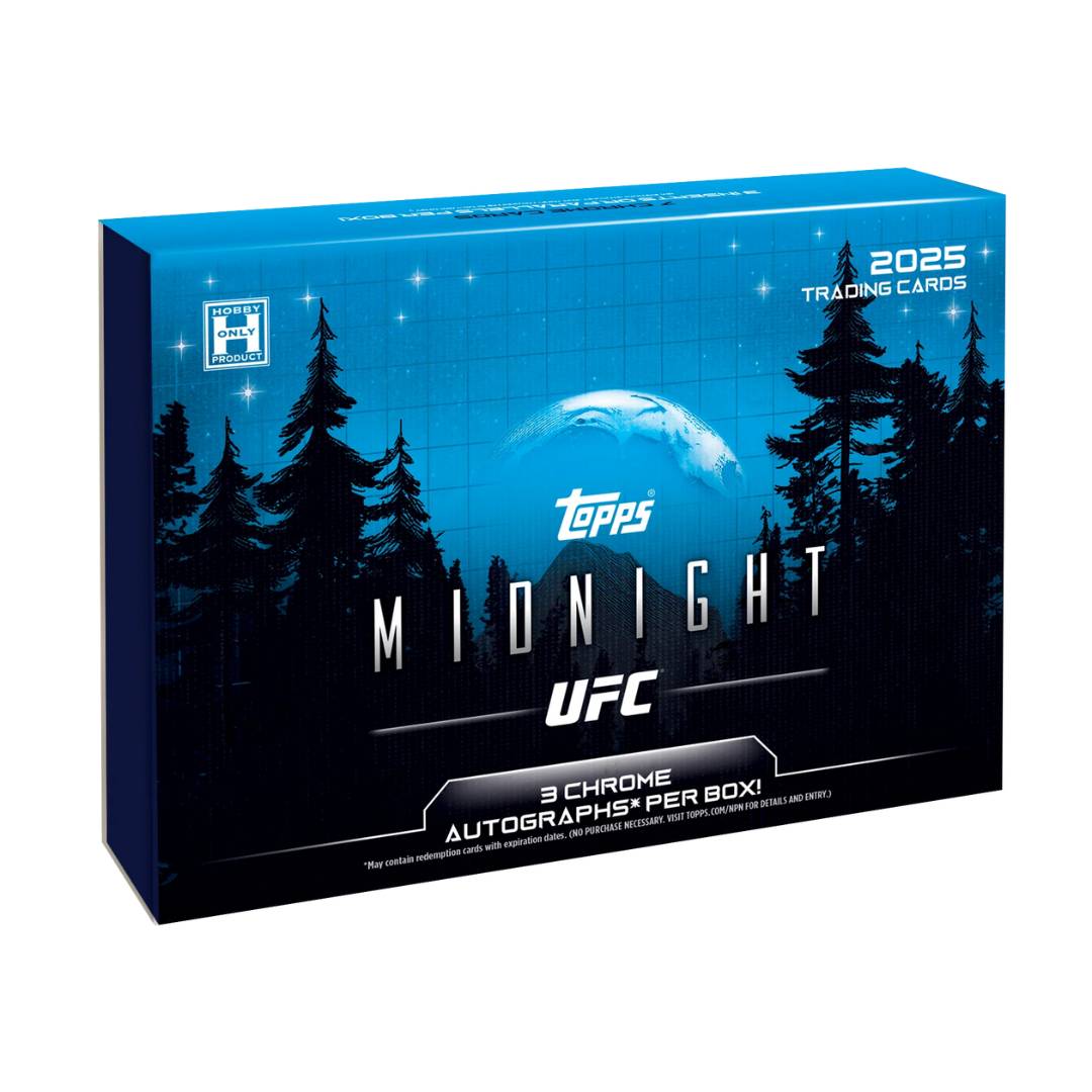 Topps - 2025, Midnight UFC - Hobby Box.
