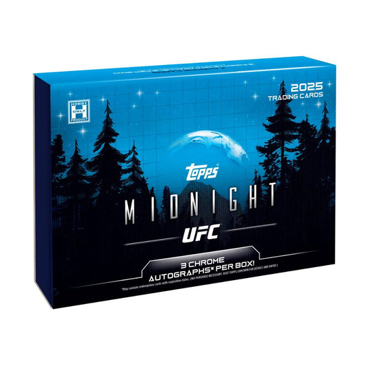 Topps - 2025, Midnight UFC - Hobby Box.