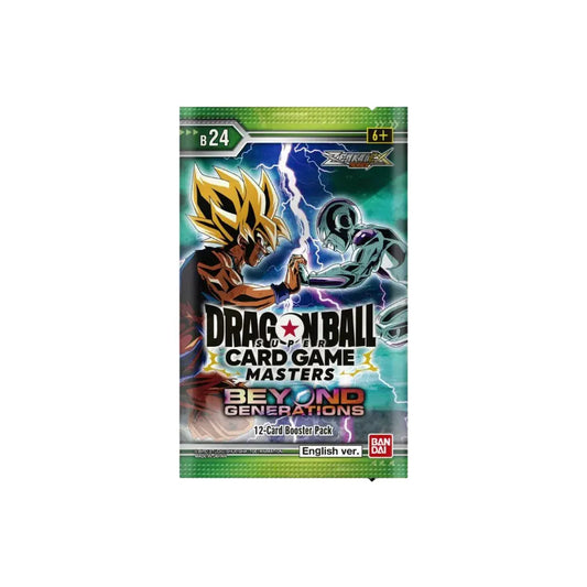 Dragon Ball Z - Beyond Generations Super CG - Masters - Zenkai Series Set 07 (DBS-B24) Booster Pack x 1