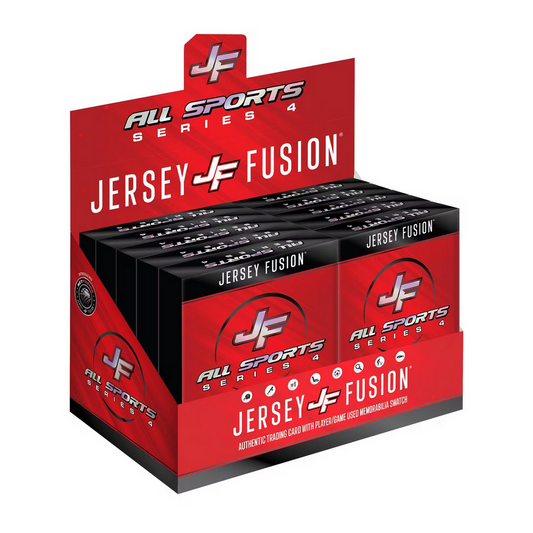 2025 Jersey Fusion All Sports Series 4 Display Case (10 Boxes)