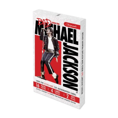 2025 Super Break Michael Jackson Bad World Tour Keepsake Premiere Edition Hobby Box