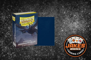 Dragon Shield - Japanese Size - 60 Matte Sleeves - Midnight Blue.